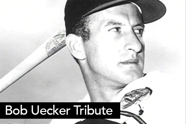 <font size=6>Bob Uecker Tribute</font><BR>NBC's Bob Costas narrated this piece we produced for Bob Uecker's induction into the Broadcasting Hall of Fame. We interviewed Bud Selig and Dick Ebersol to help tell the story.